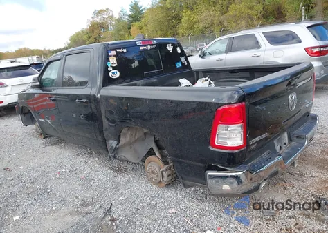 2021 Ram 1500 Big Horn 4X4 5'7 Box from USA, damaged, VIN 1C6SRFFT2MN642416